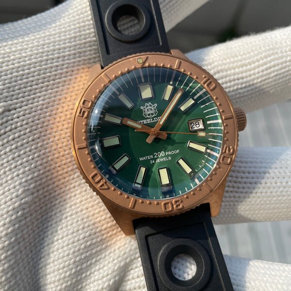 STEELDIVE SD1962S Bronze 62MAS Automatic Watch - Image 2