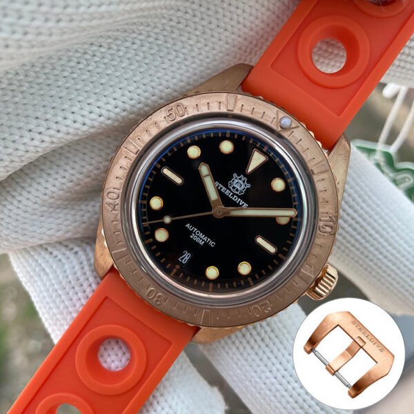Steeldive SD1965S Solid Bronze Watch - Image 11