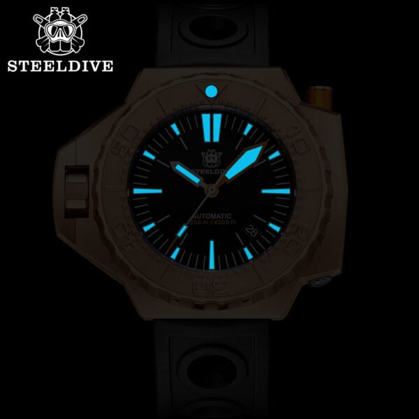 STEELDIVE SD1969S 1200m Bronze Professional Diver Watch - Image 14