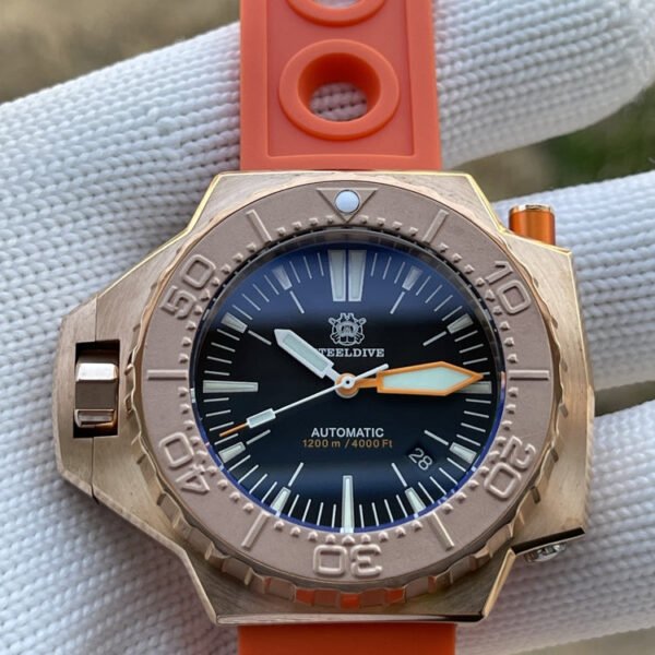 STEELDIVE SD1969S 1200m Bronze Professional Diver Watch - Image 7