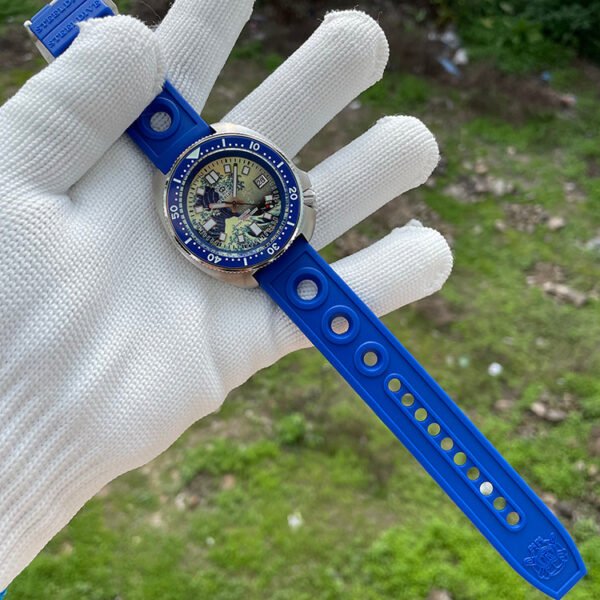 Steeldive SD1970 Great Wave Turtle Diver Watch - Image 15