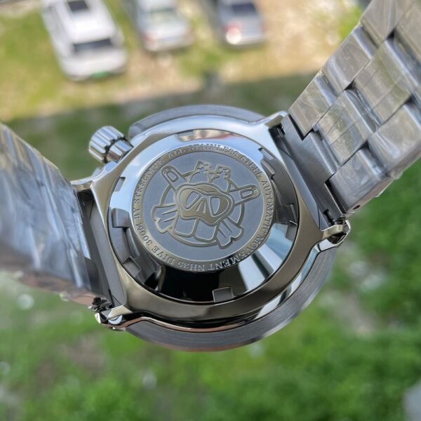 Steeldive SD1986 Full Steel Tuna Diver Watch - Image 9
