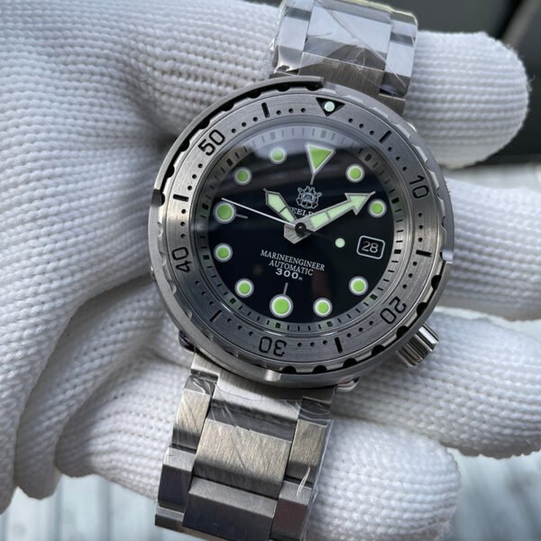 Steeldive SD1986 Full Steel Tuna Diver Watch - Image 21
