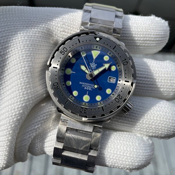 Steeldive SD1986 Full Steel Tuna Diver Watch - Image 25