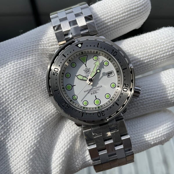 Steeldive SD1986 Full Steel Tuna Diver Watch - Image 27