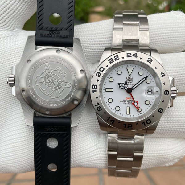★Welcome Deal★Steeldive SD1992 NH34 GMT Automatic Watch - Image 14