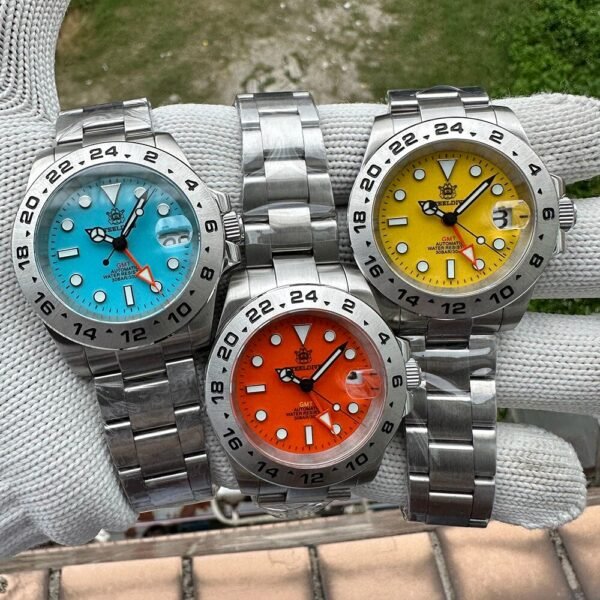 ★Welcome Deal★Steeldive SD1992 NH34 GMT Automatic Watch - Image 7