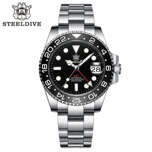 ★Welcome Deal★Steeldive SD1993 NH34 GMT Automatic Watch V2 - Image 3