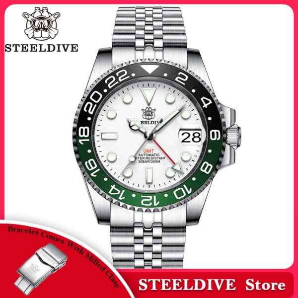 ★Welcome Deal★Steeldive SD1993 NH34 GMT Automatic Watch V2 - Image 35