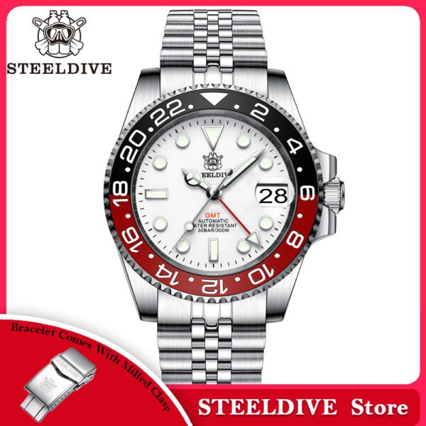 ★Welcome Deal★Steeldive SD1993 NH34 GMT Automatic Watch V2 - Image 36