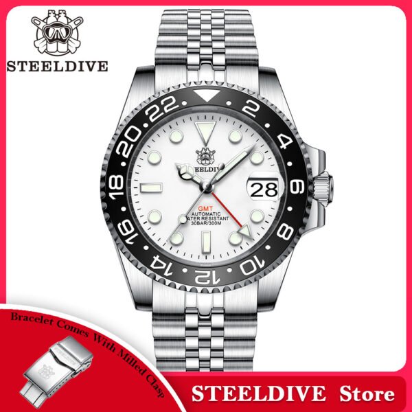 ★Welcome Deal★Steeldive SD1993 NH34 GMT Automatic Watch V2 - Image 38