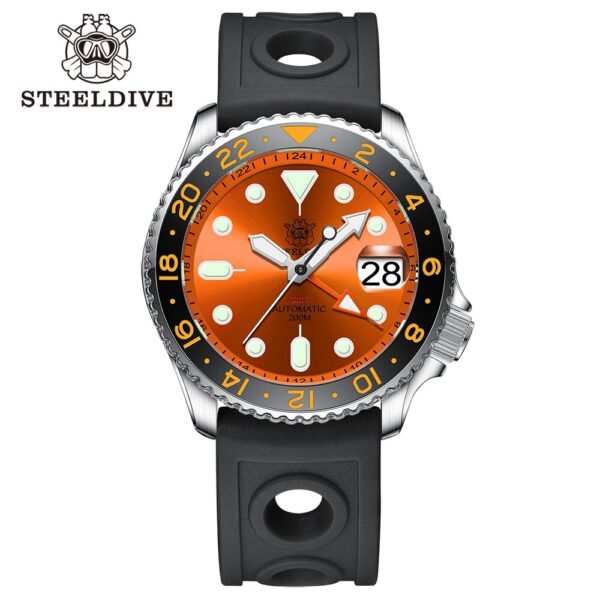 ★Welcome Deal★Steeldive SD1994 SKX007 NH34 GMT Automatic Watch - Image 19