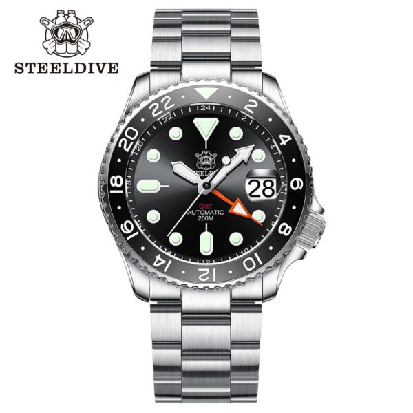 ★Welcome Deal★Steeldive SD1994 SKX007 NH34 GMT Automatic Watch - Image 2