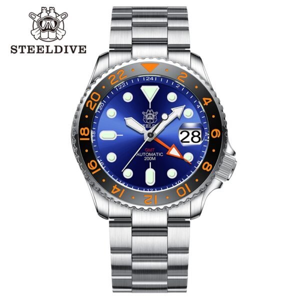 ★Welcome Deal★Steeldive SD1994 SKX007 NH34 GMT Automatic Watch - Image 3