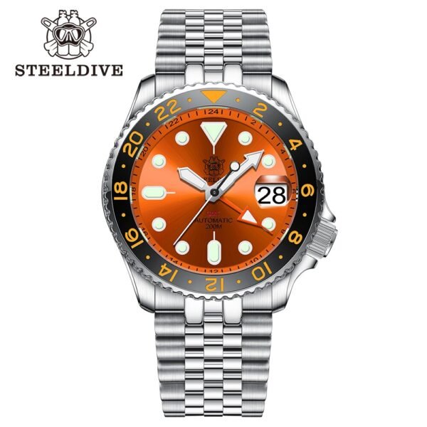 ★Welcome Deal★Steeldive SD1994 SKX007 NH34 GMT Automatic Watch - Image 22
