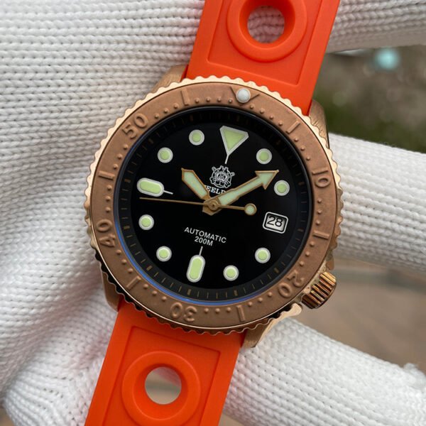 Steeldive SD1973S SKX007 Bronze Dive Watch - Image 11