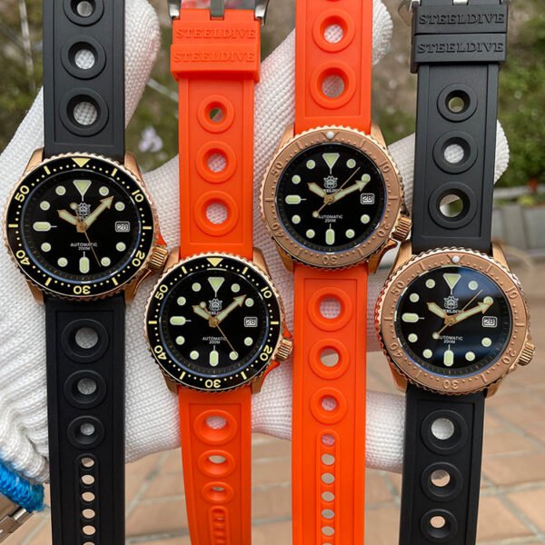 Steeldive SD1973S SKX007 Bronze Dive Watch - Image 3