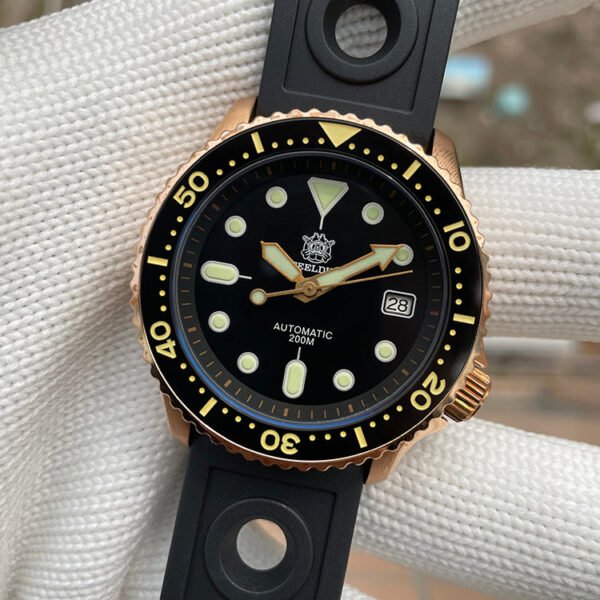 Steeldive SD1973S SKX007 Bronze Dive Watch - Image 15