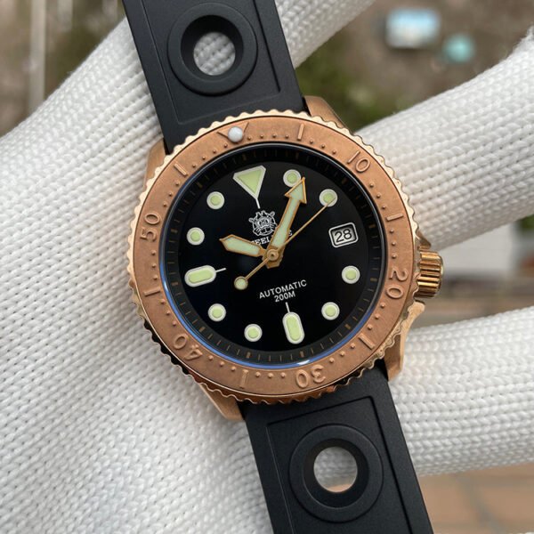 Steeldive SD1973S SKX007 Bronze Dive Watch - Image 20