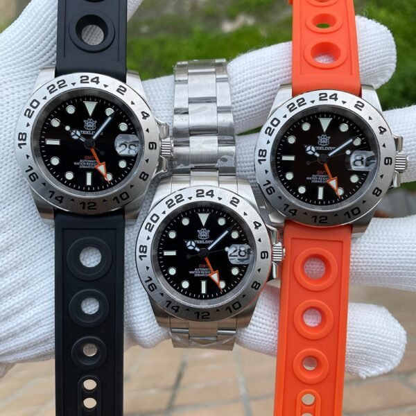 ★Welcome Deal★Steeldive SD1992 NH34 GMT Automatic Watch - Image 10