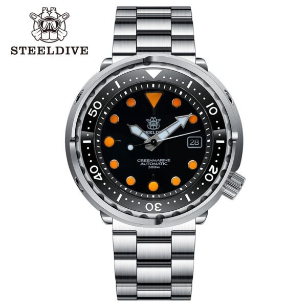 Steeldive Colorful SD1975T Tuna Dive Watch - Image 11