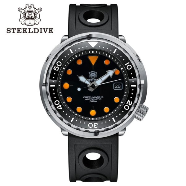 Steeldive Colorful SD1975T Tuna Dive Watch - Image 12