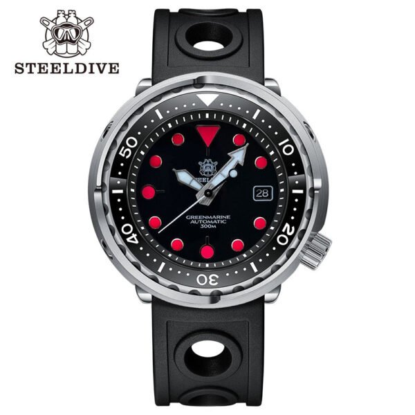 Steeldive Colorful SD1975T Tuna Dive Watch - Image 8