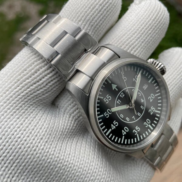 Steeldive SD1928T Type B Pilot Watch - Onion Crown - Image 11