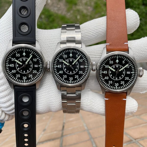 Steeldive SD1928T Type B Pilot Watch - Onion Crown - Image 10