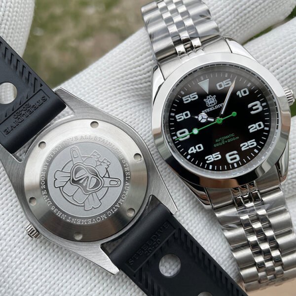 Steeldive SD1934K Retro King Explore Watch - Image 7