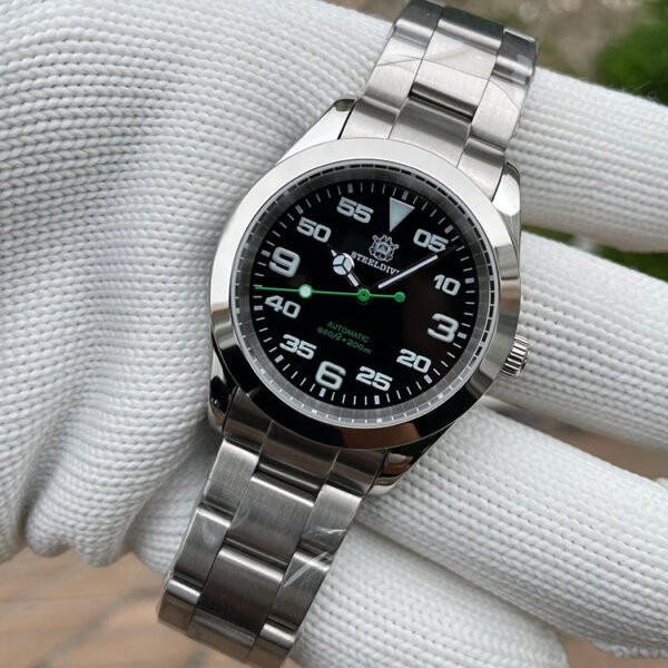 Steeldive SD1934K Retro King Explore Watch - Image 3