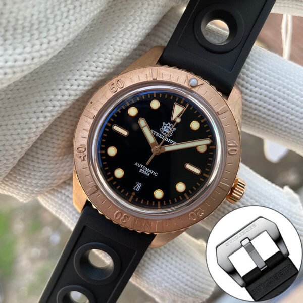 Steeldive SD1965S Solid Bronze Watch - Image 12