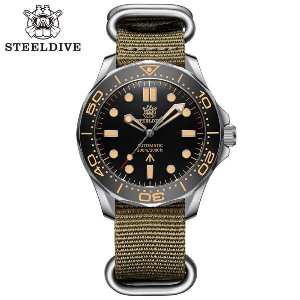 ★Welcome Deal★Steeldive SD1957 Vintage Sea Ghost Watch - Image 3
