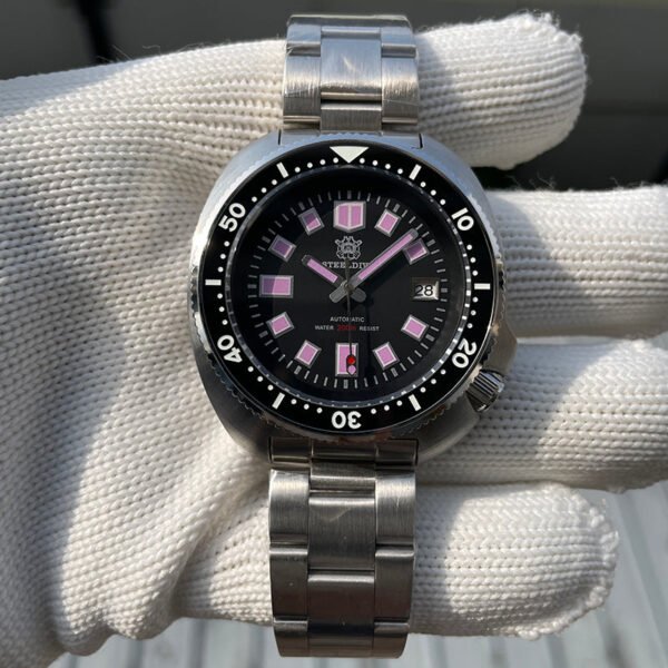 Steeldive SD1970U Colorful Turtle Diver Watch - Image 7