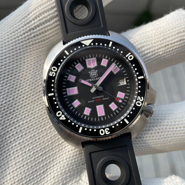 Steeldive SD1970U Colorful Turtle Diver Watch - Image 13