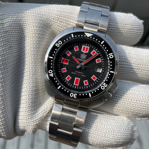 Steeldive SD1970U Colorful Turtle Diver Watch - Image 3