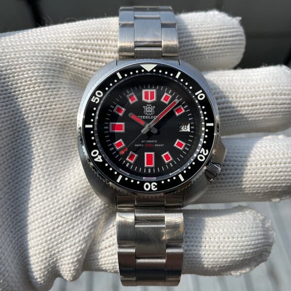 Steeldive SD1970U Colorful Turtle Diver Watch - Image 5