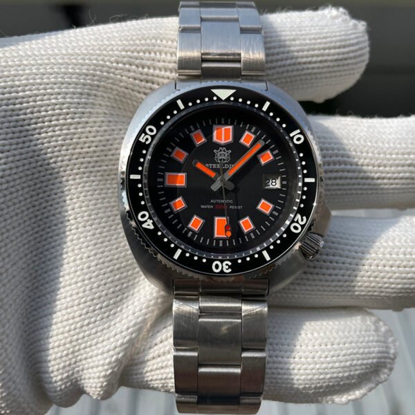 Steeldive SD1970U Colorful Turtle Diver Watch - Image 6