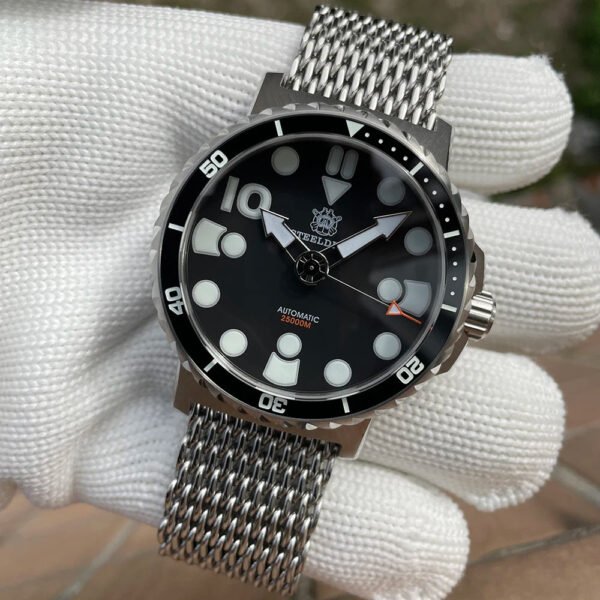 Steeldive SD1982 Big Size 46.5MM 25000M Diver Watch - No Date - Image 6