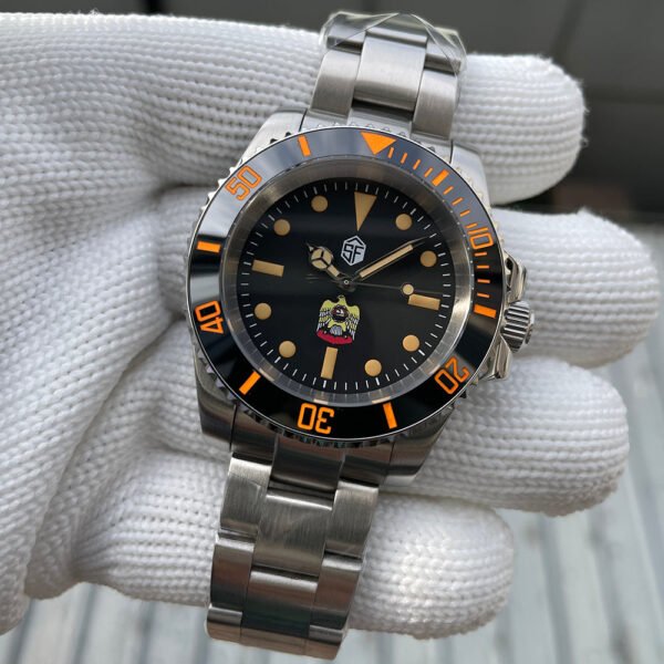 ★Welcome Deal★Steelflier SF754VC Orange Sub Automatic Watch V2 - Image 4