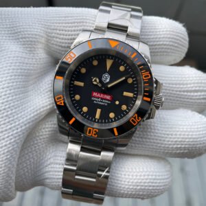 ★Welcome Deal★Steelflier SF754VC Orange Sub Automatic Watch V2