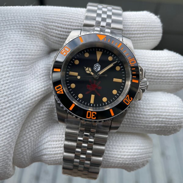 ★Welcome Deal★Steelflier SF754VC Orange Sub Automatic Watch V2 - Image 6
