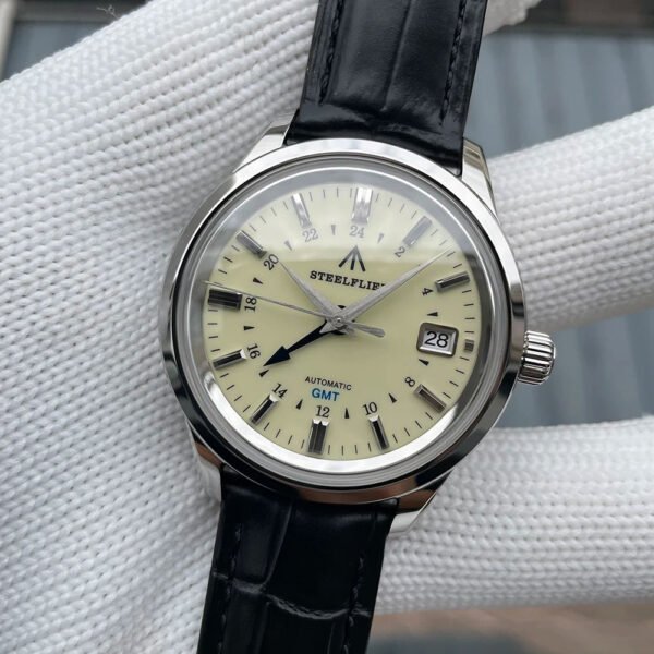★Welcome Deal★Steelflier SF791 Elegance Collection NH34 GMT Watch - Image 9