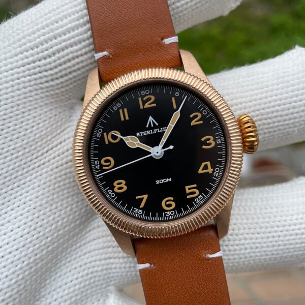 Steelflier VH60 Bronze Filed Watch SF741S - Image 10