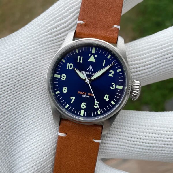 Steelflier 39mm VH31 Quartz Pilot Watch SF740 - Image 15