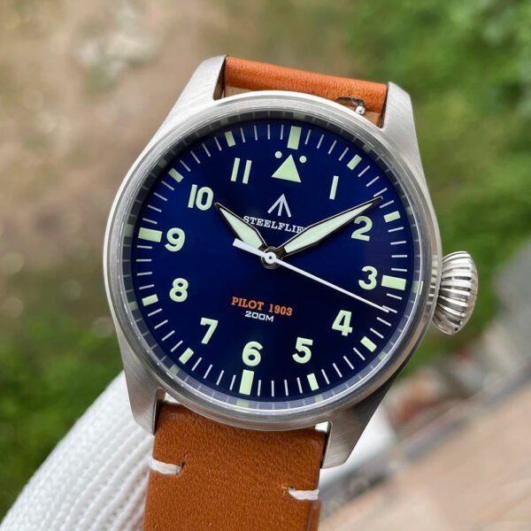 Steelflier 39mm VH31 Quartz Pilot Watch SF740 - Image 16
