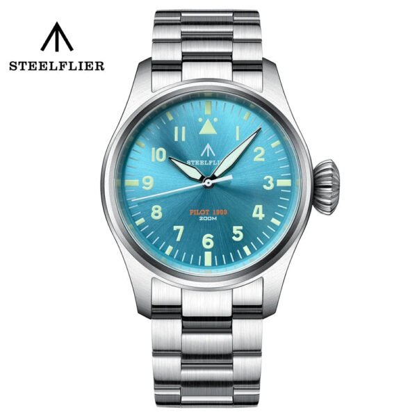 Steelflier 39mm VH31 Quartz Pilot Watch SF740 - Image 3
