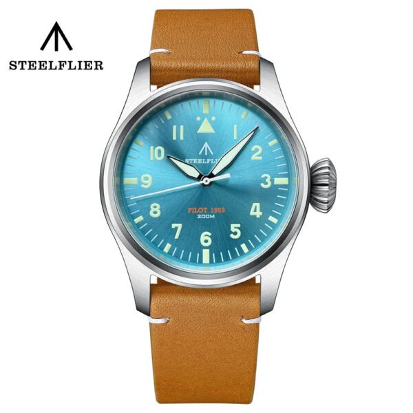 Steelflier 39mm VH31 Quartz Pilot Watch SF740 - Image 25
