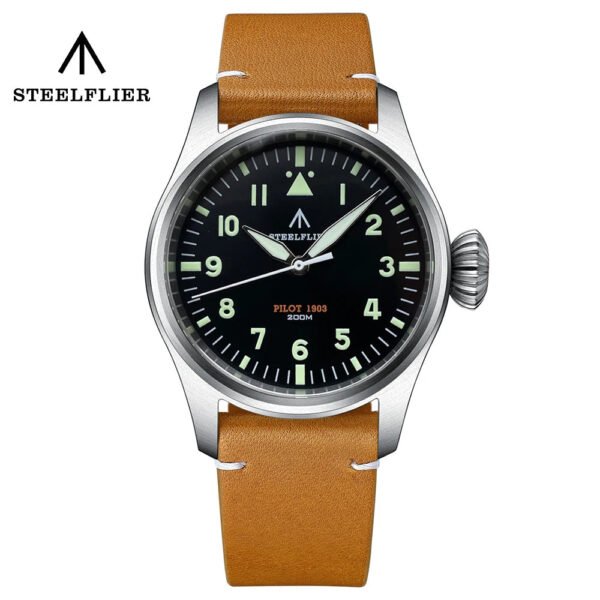 Steelflier 39mm VH31 Quartz Pilot Watch SF740 - Image 26