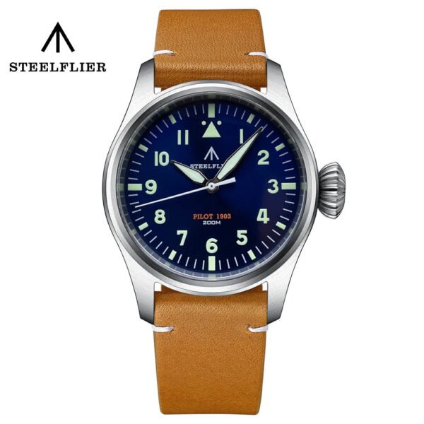 Steelflier 39mm VH31 Quartz Pilot Watch SF740 - Image 27